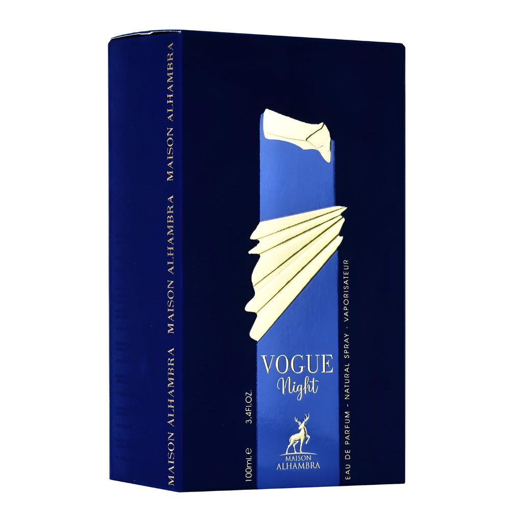 Vogue Night by Maison Alhambra for Women – 3.4 oz EDP Spray