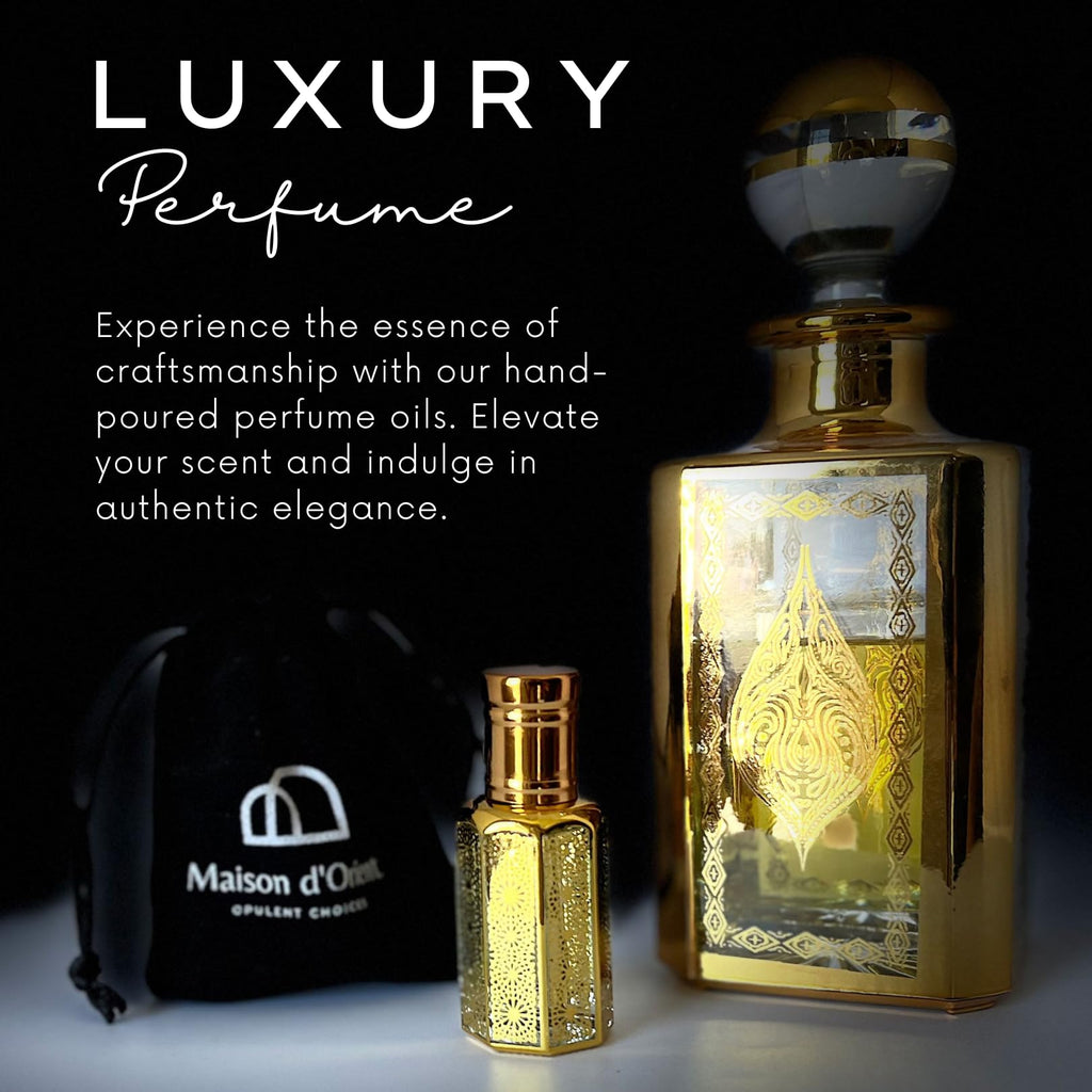 Maison d’Orient A Whiff of Five: 12mL Alcohol-Free Perfume Oil for Women – Attar-Style Roll-On