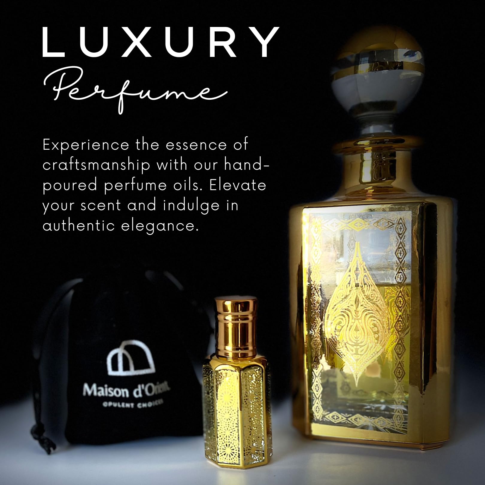 Granada 12mL Perfume Oil for Men by Maison d'Orient – Alcohol-Free Attar-Style