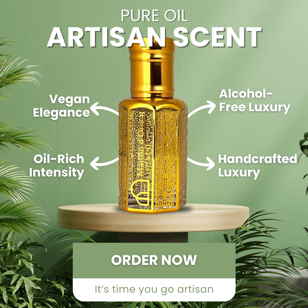 MdO Khamrah Perfume Oil 12mL | Unisex Oriental Fragrance | Cinnamon, Praline, Amber & Vanilla | Long-Lasting Scent | Maison d'Orient