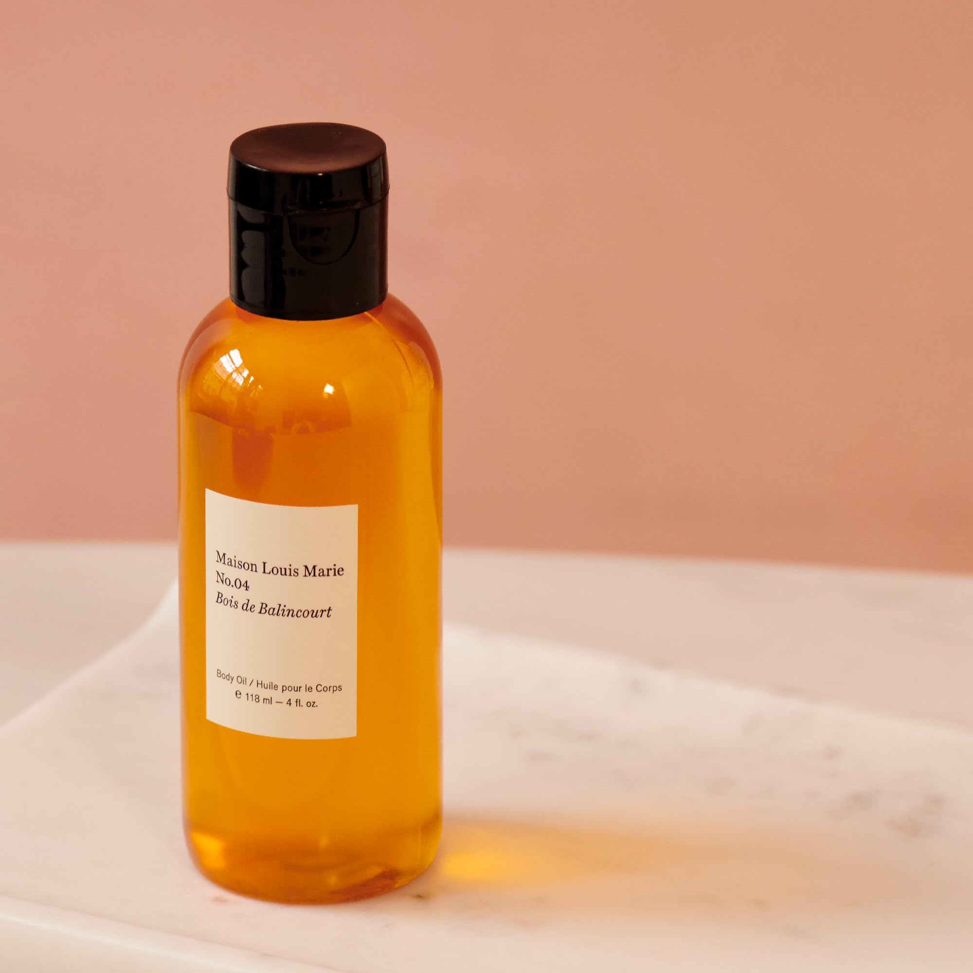 Maison Louis Marie No.04 Bois de Balincourt Natural Body Oil – Luxury Clean Beauty, Non-Toxic Fragrance (4 fl oz / 118 ml)