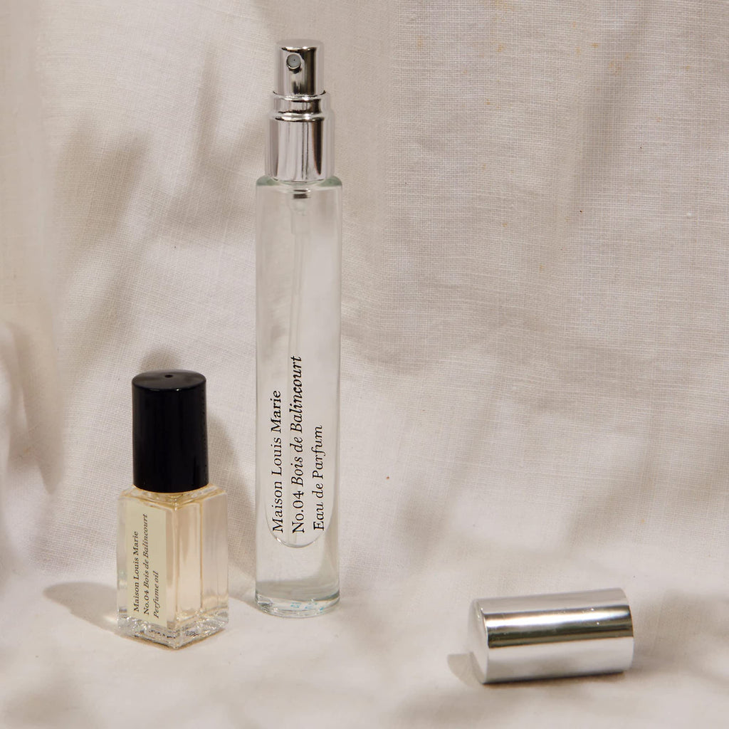 Maison Louis Marie No.04 Bois De Balincourt 2-Piece Mini Travel Set – Clean Beauty Fragrance