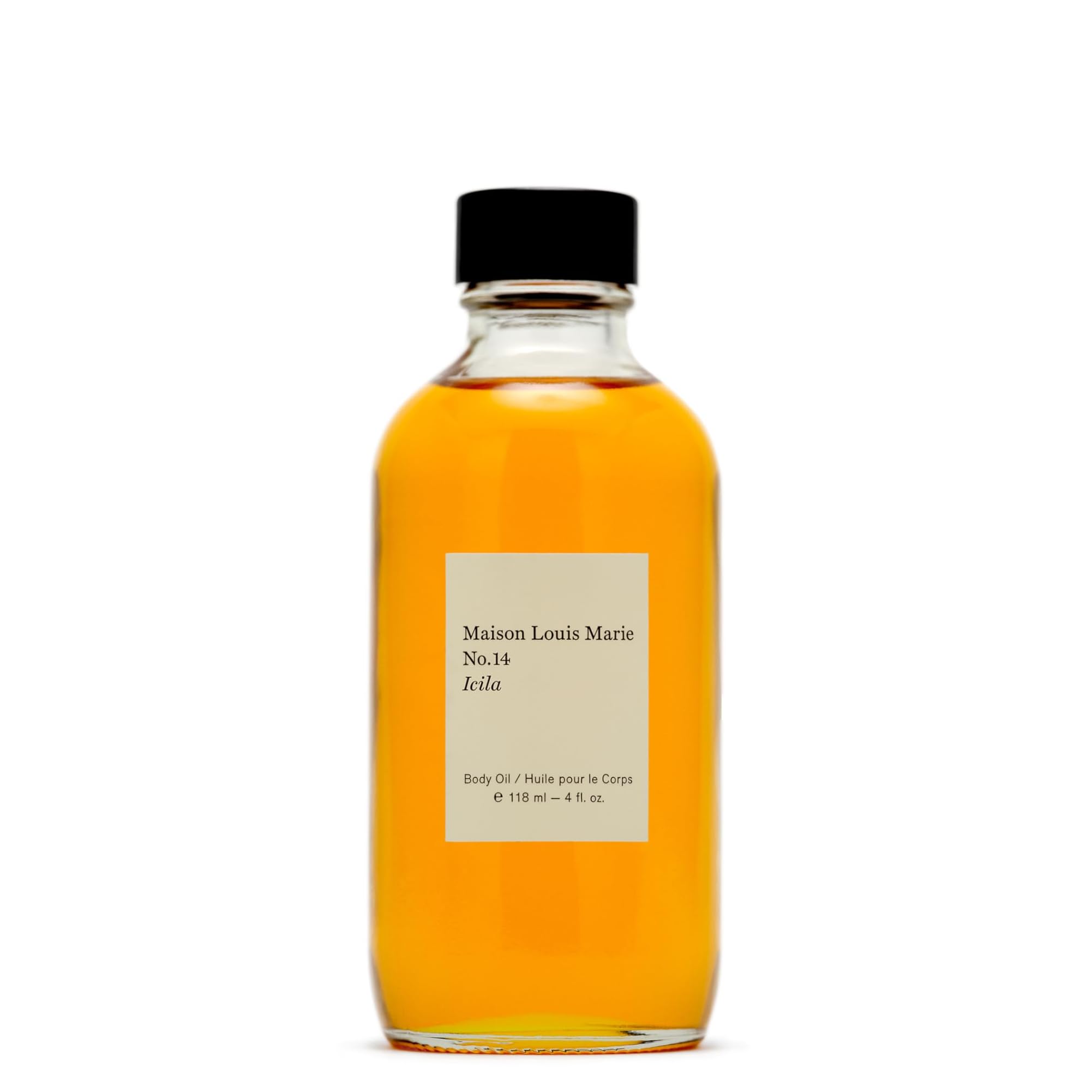 Maison Louis Marie No.14 Icila Natural Body Oil | Luxury Clean Beauty + Non-Toxic Fragrance (4 fl oz | 118 ml)