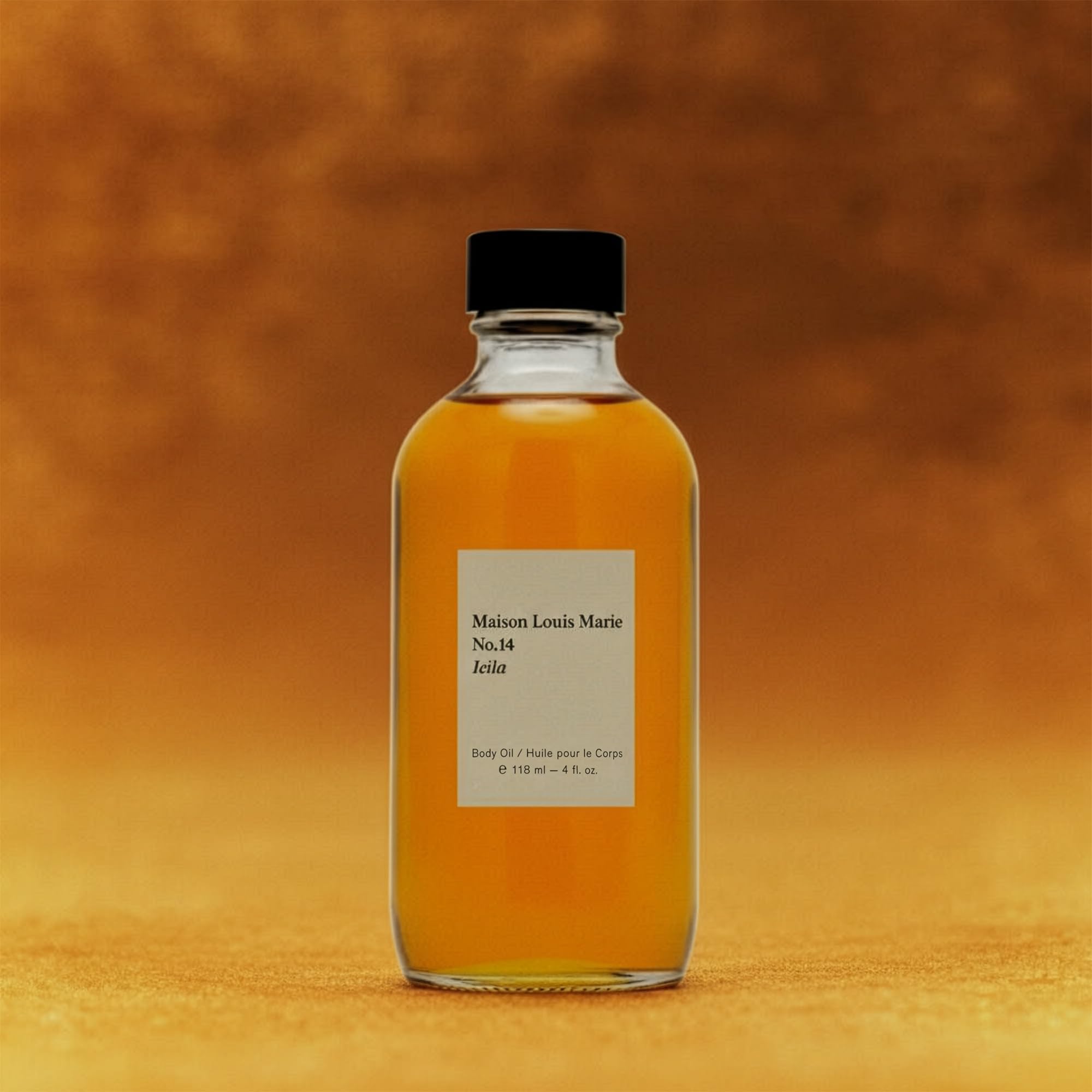 Maison Louis Marie No.14 Icila Natural Body Oil | Luxury Clean Beauty + Non-Toxic Fragrance (4 fl oz | 118 ml)