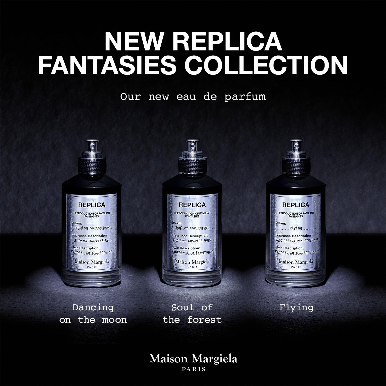 Maison Margiela Replica Soul of the Forest EDP – Woody Cedarwood & Moss, 3.4 fl oz