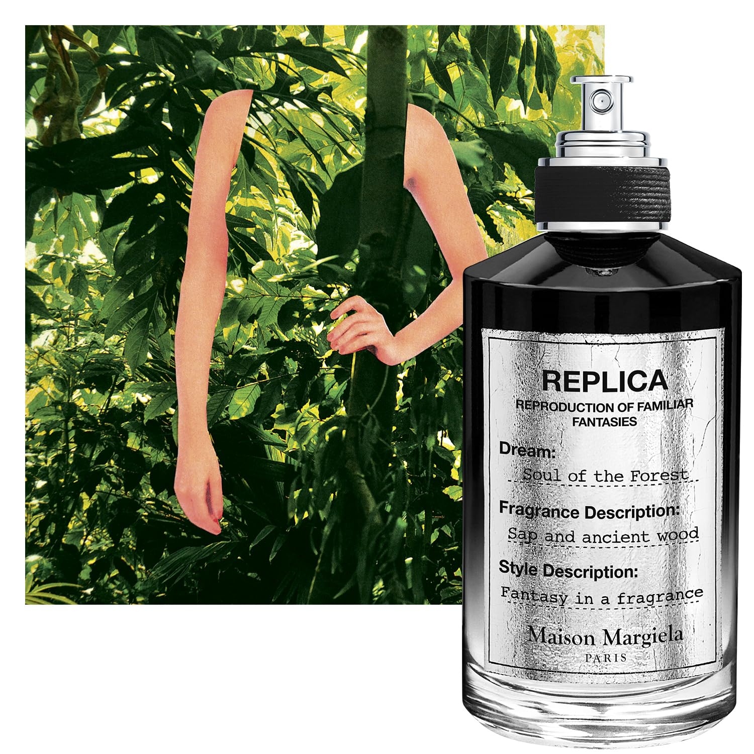 Maison Margiela Replica Soul of the Forest EDP – Woody Cedarwood & Moss, 3.4 fl oz