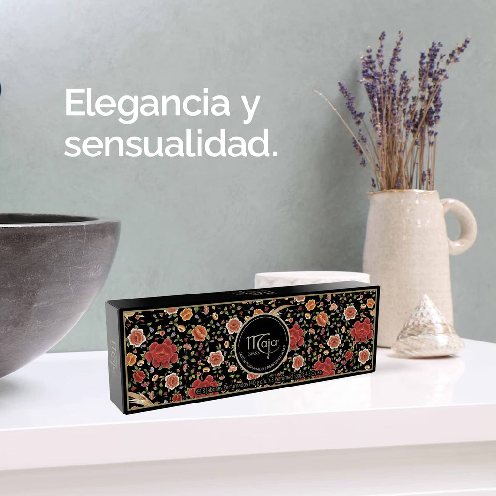 Maja by Myrurgia for Women – 3 x 4.9 oz Oriental Spice Soap Set