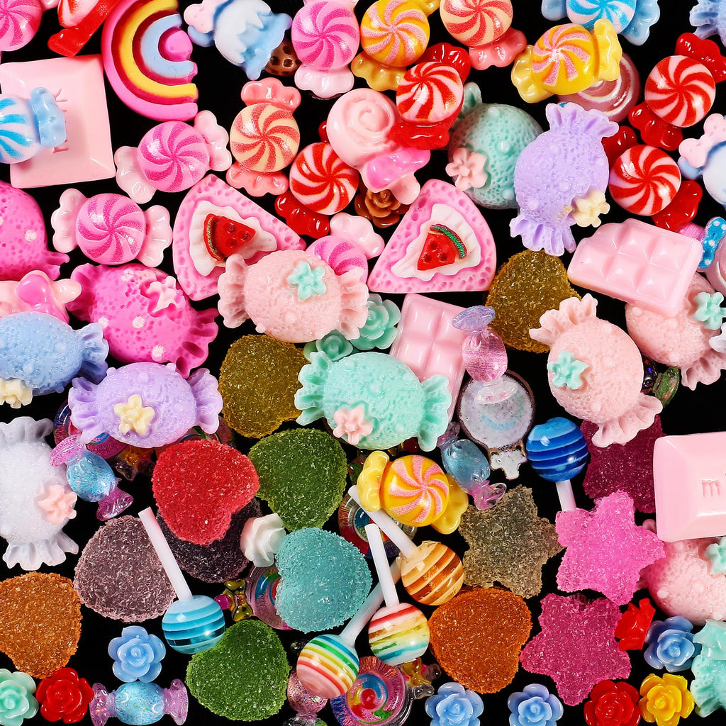 Major Dijit 3D Mix Color Nail Charms – 24 Styles for Nail Art & DIY Crafts