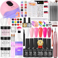 Major Dijit Acrylic Nail Kit with Drill – Complete Home Manicure Set