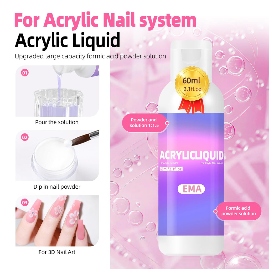 Major Dijit Acrylic Nail Kit with Drill – Complete Home Manicure Set