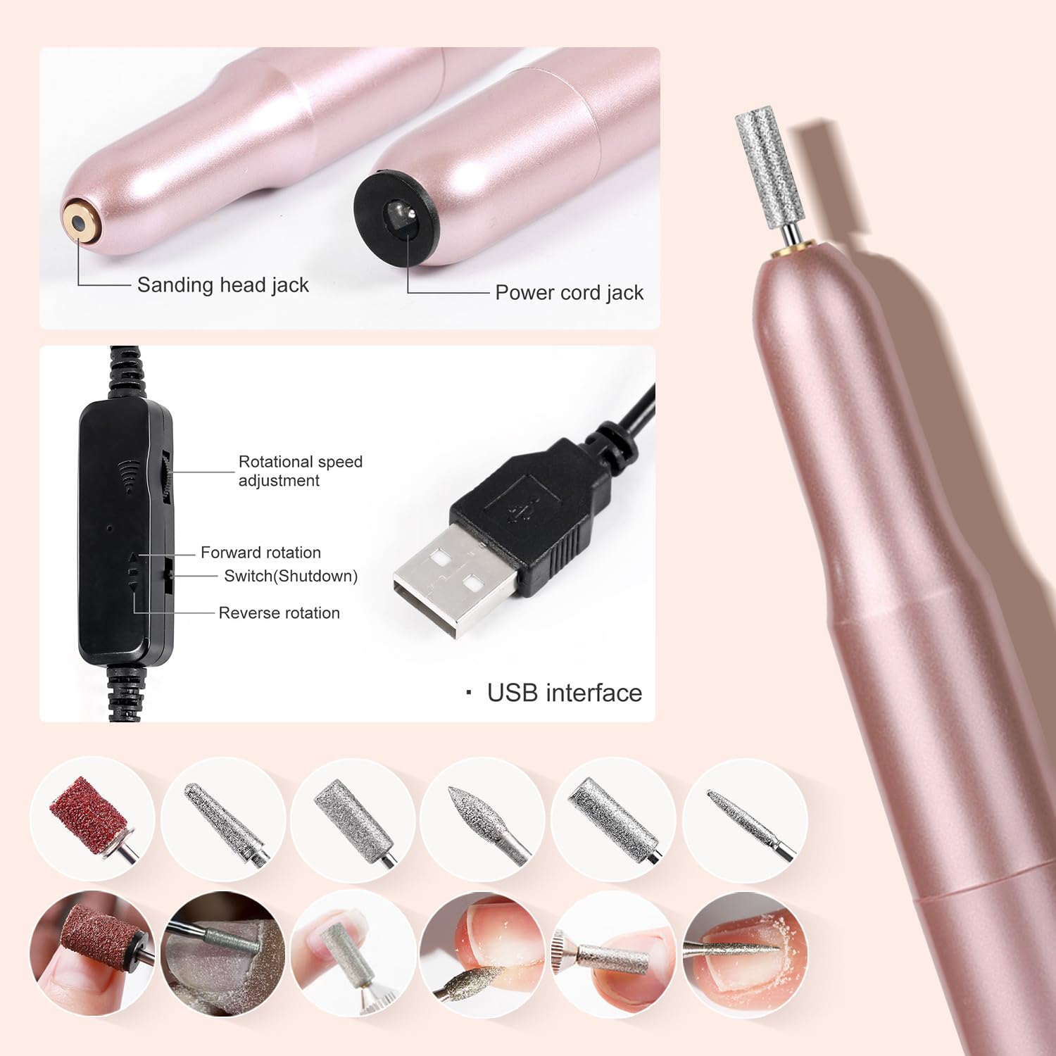Major Dijit Gel Nail Kit - Beginner DIY Gel Nails with Drill & UV Lamp