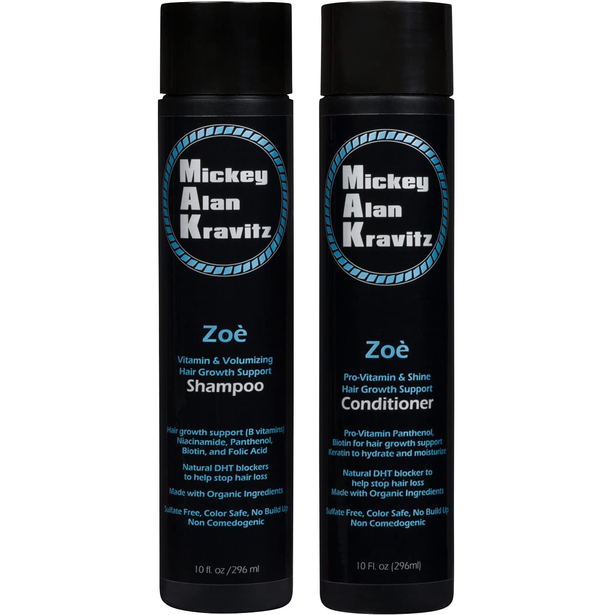 MAK Hair Zoe Vitamin Volumizing Shampoo + Pro-Vitamin Shine Conditioner