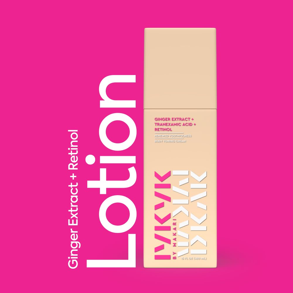 MAKARI IYKYK Ginger Extract, Tranexamic Acid & Retinol Body Toning Cream | Firming & Radiance (Fragrance-Free)