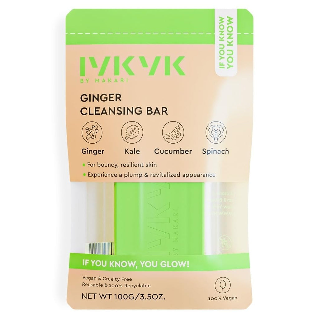 IYKYK by Makari Skin Goals Skincare Kit | Ginger Soap, Retinol Lotion & AHA + Niacinamide Serum | Vegan