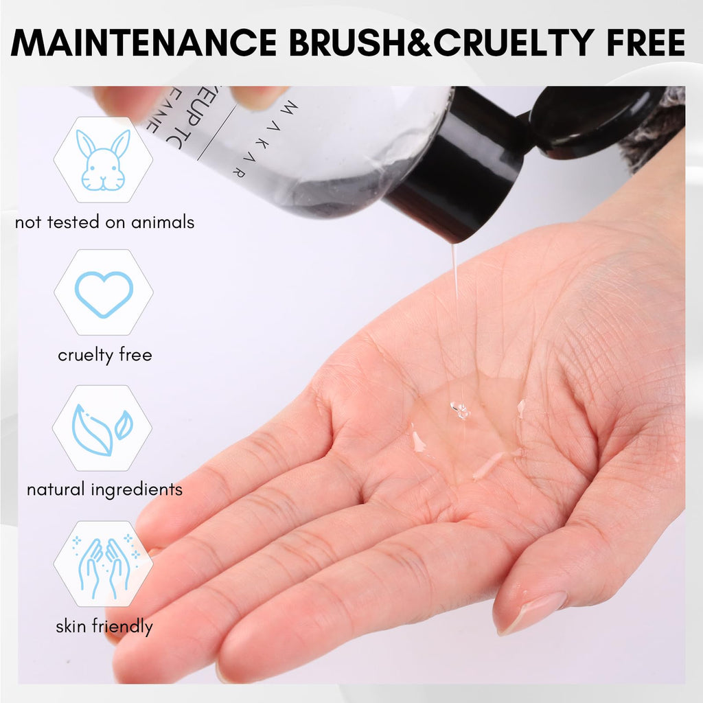 Makartt Brush Cleaner Solution – Deep Cleaning for Makeup Brushes, Sponges & Powder Puffs | Hypoallergenic & Cruelty-Free 2.02 fl oz
