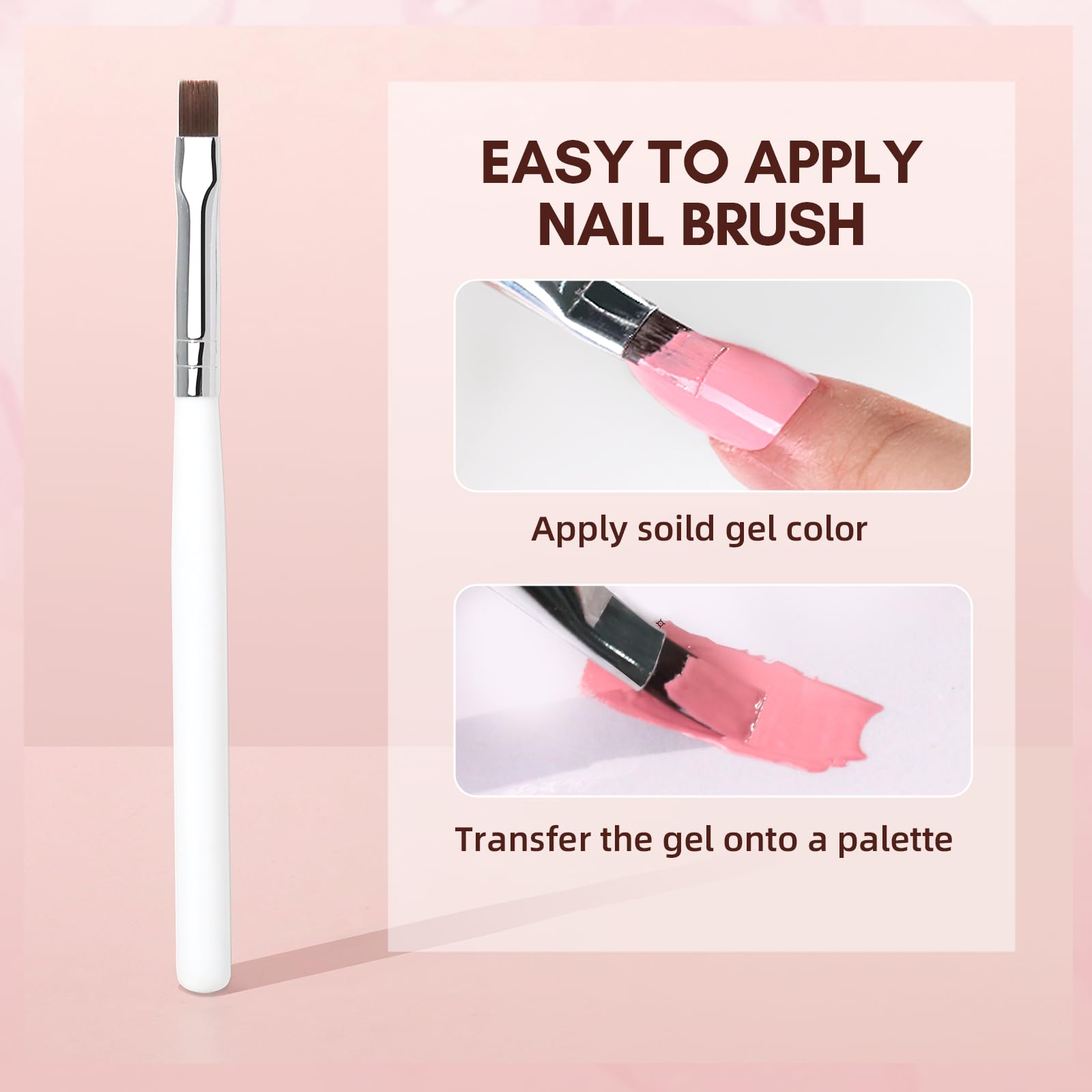 Makartt Ombre Gel Nail Polish Kit – 6-Color Gradient Blush Set