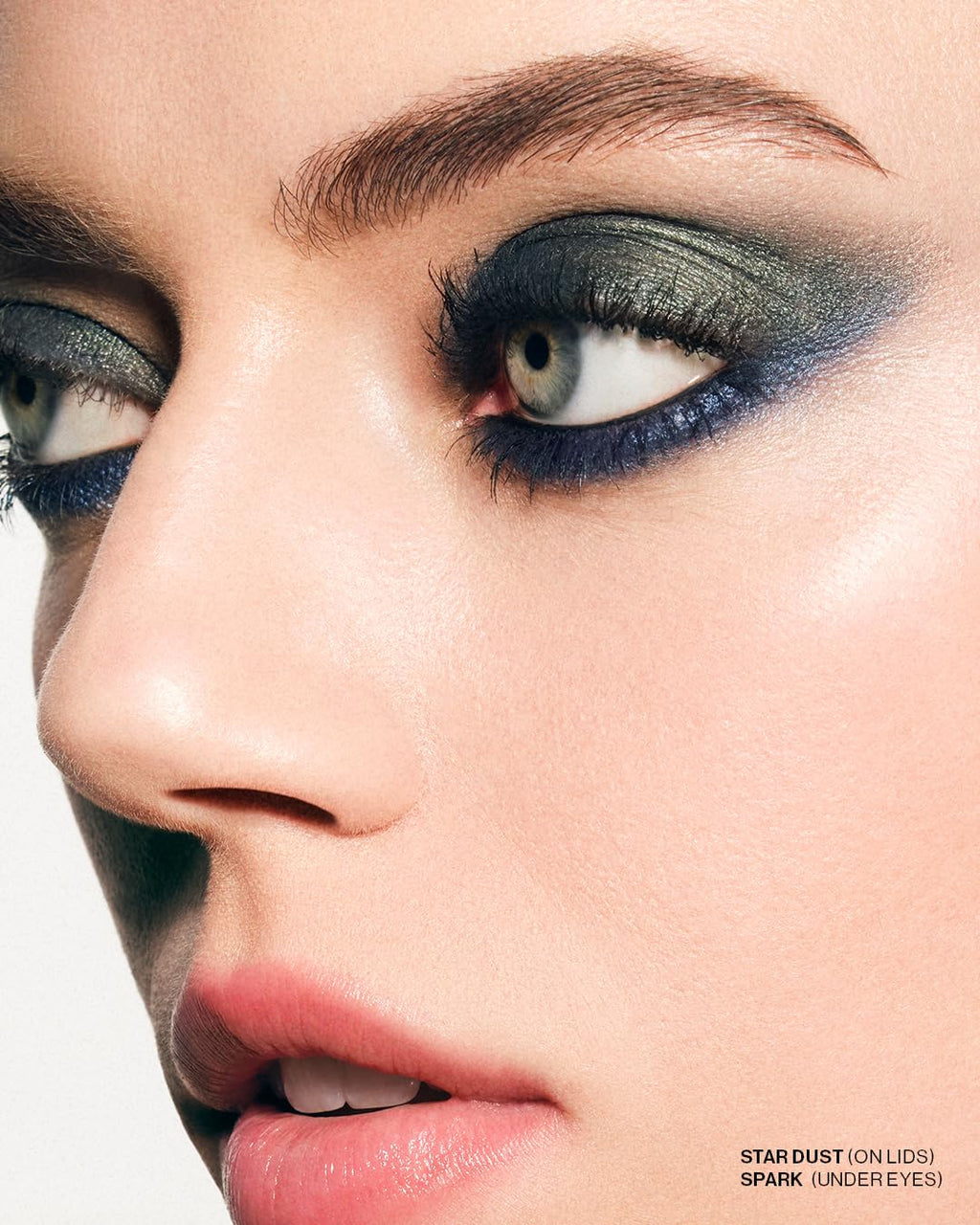 MAKE Beauty Multi-Chromatic Eye Shadow – Stardust Emerald Green Foil Finish