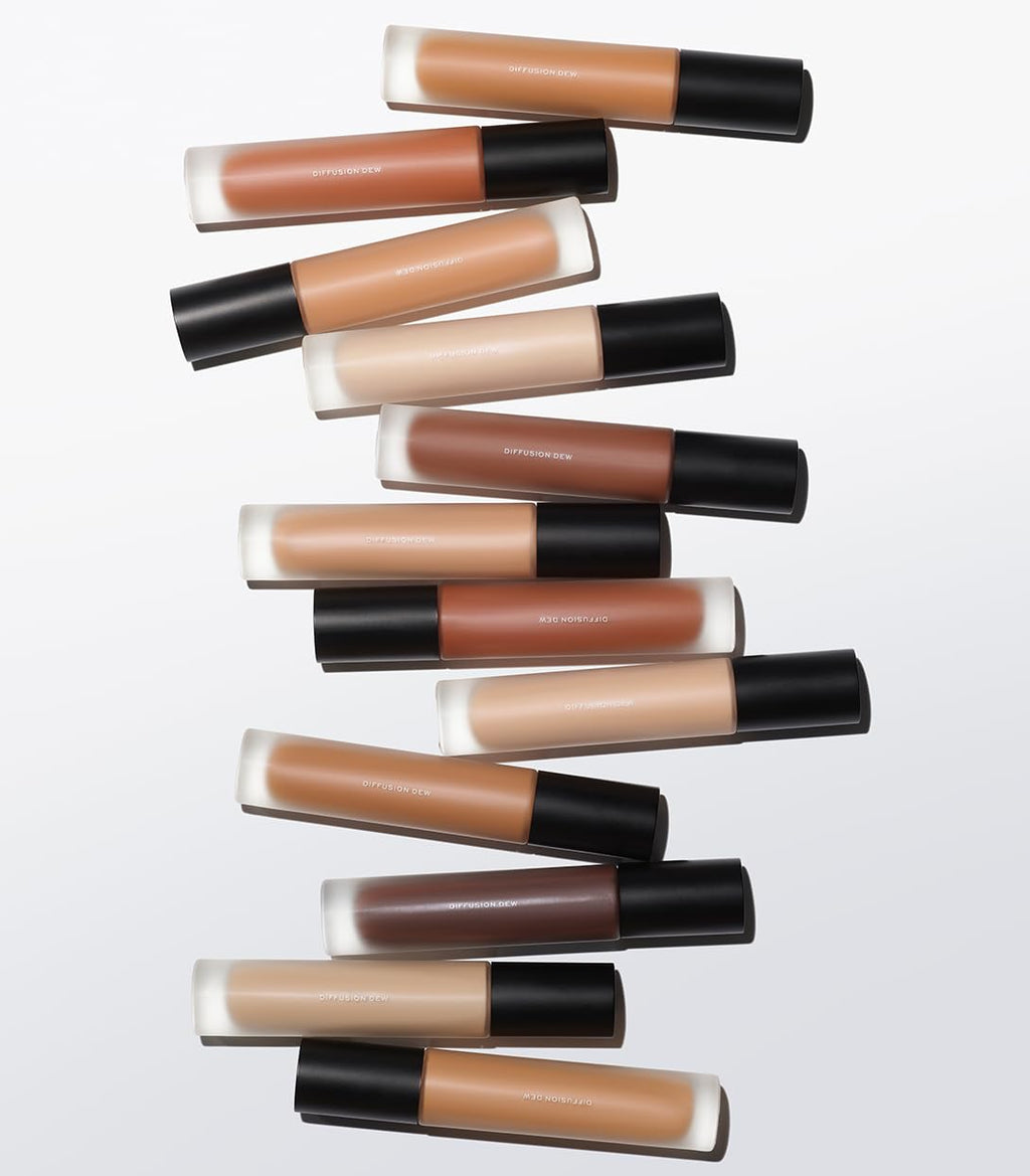 MAKE Beauty Diffusion Dew Skin Tint – Sheer to Medium Coverage, Glowing Finish (Neutral 02)