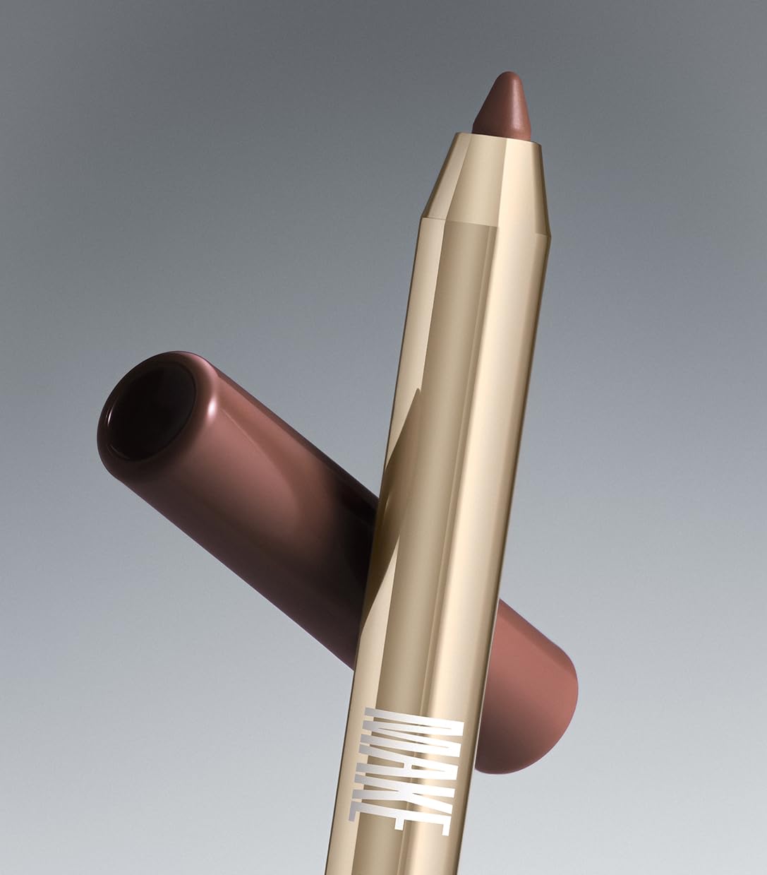 MAKE Beauty Lip Continuum Lip Liner in Euphoric – Velvet Matte, Built-In Sharpener & Brush