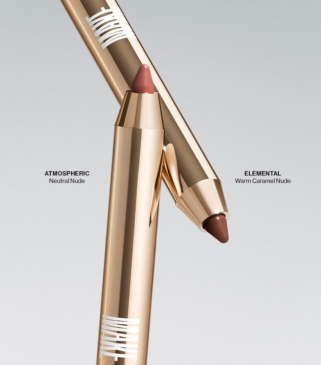 MAKE Beauty Lip Continuum Slate Lip Liner – Velvet Matte, Long-Lasting Definition