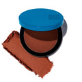 MAKE Beauty Skin Mimetic Microsuede Bronzer Powder – Equinox Matte Bronzer for Medium to Deep Skin