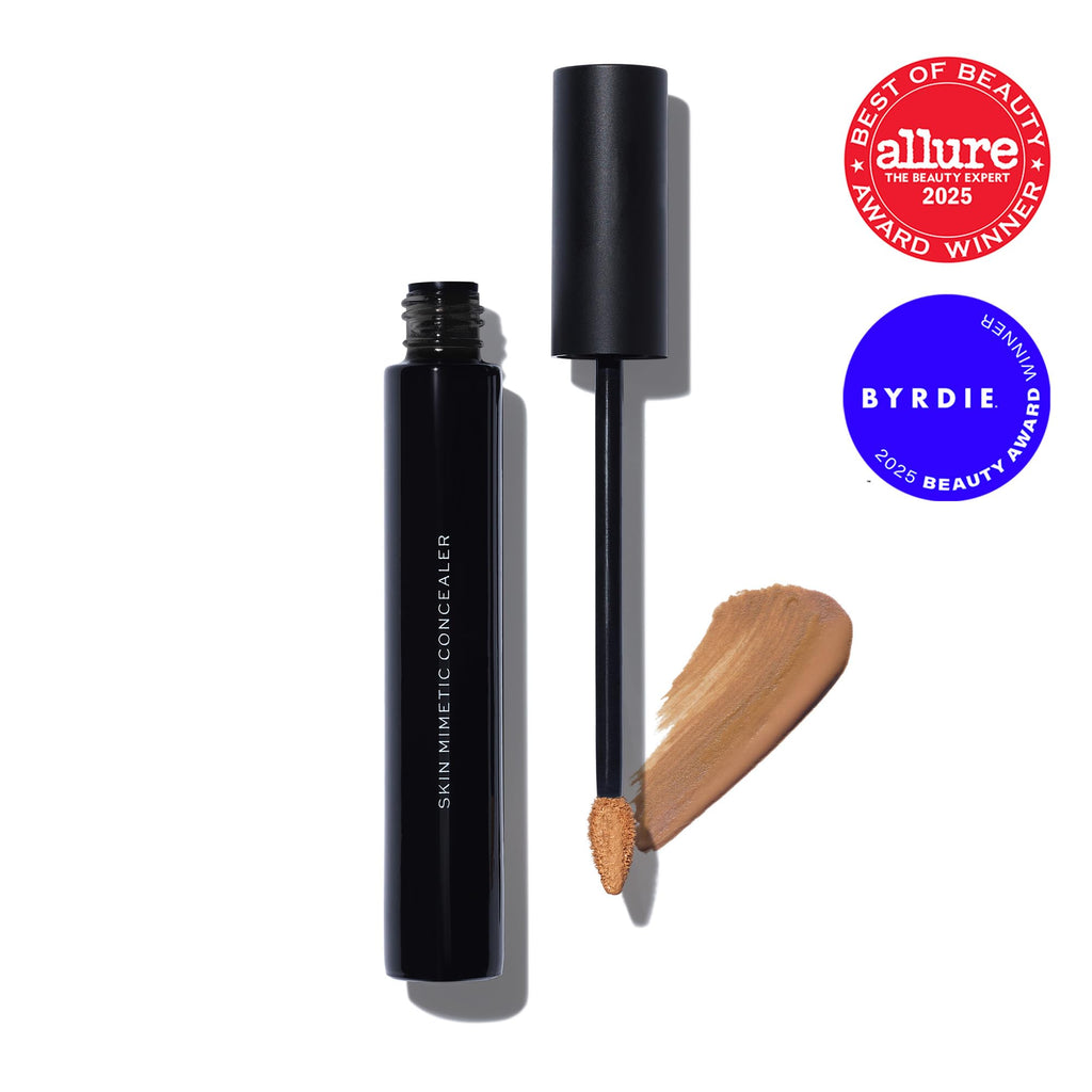 MAKE Beauty Skin Mimetic Concealer – Buildable Medium Coverage, Hydrating Concealer for Dark Circles (Medium Tan Neutral)
