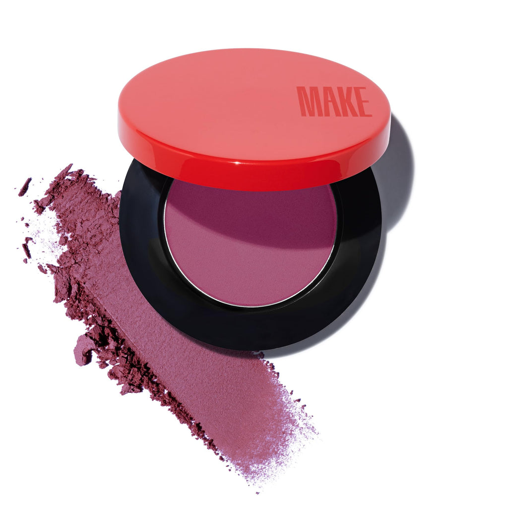 MAKE Beauty Skin Mimetic Microsuede Blush Galactic – Matte Purple, Travel-Size, Non Comedogenic