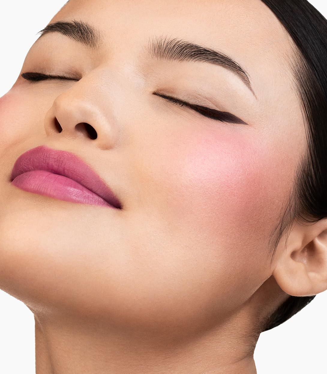 MAKE Beauty Skin Mimetic Microsuede Blush – Matte Fuchsia Flush (Travel-Size)