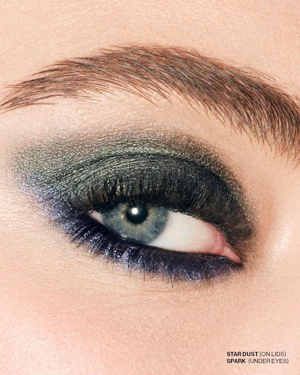 MAKE Beauty Multi-Chromatic Eye Shadow – Stardust Emerald Green Foil Finish