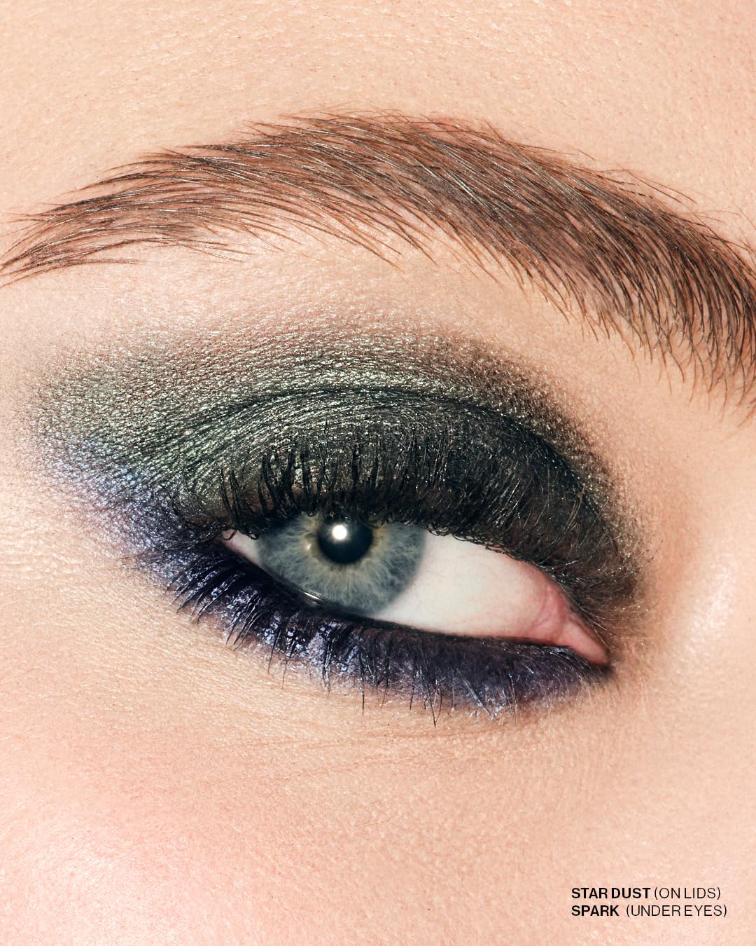 MAKE Beauty Multi-Chromatic Eye Shadow – Stardust Emerald Green Foil Finish
