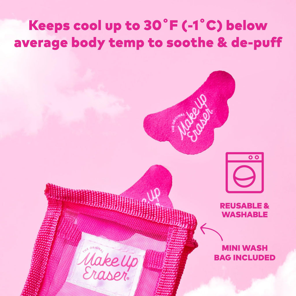 MakeUp Eraser Cooling Clouds Undereye Patches – Reusable, Water-Activated
