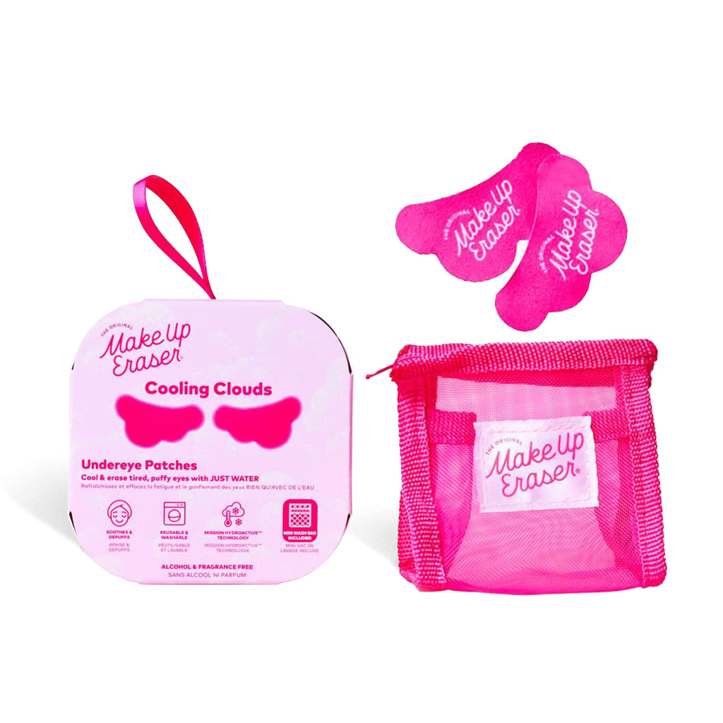 MakeUp Eraser Cooling Clouds Undereye Patches – Reusable, Water-Activated
