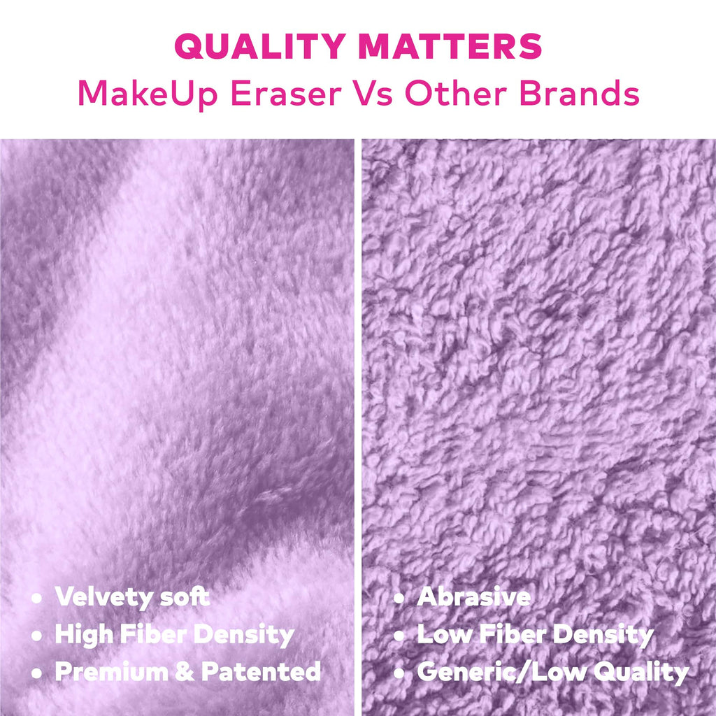 MakeUp Eraser The Original 7-Day Set – Water-Activated Makeup Remover (Cloud 9, 7ct)
