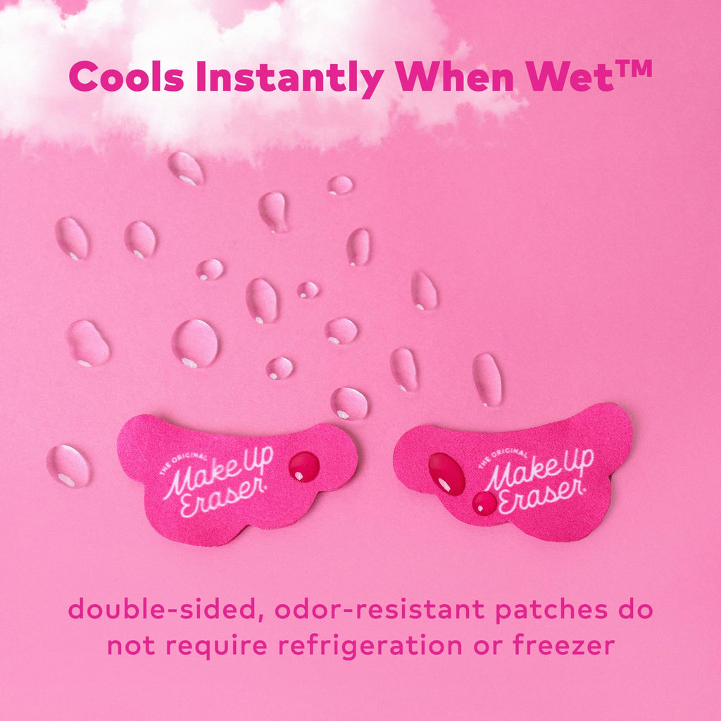MakeUp Eraser Cooling Clouds Undereye Patches – Reusable, Water-Activated
