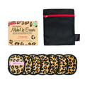 MakeUp Eraser Leopard 7-Day Set – Water-Only Makeup Removal, 7 Cloths