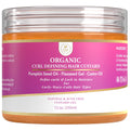 MAKOF BEAUTY Curls Defining & Styling Custard Gel – 12 oz, Flaxseed, Pumpkin Seed & Rosemary