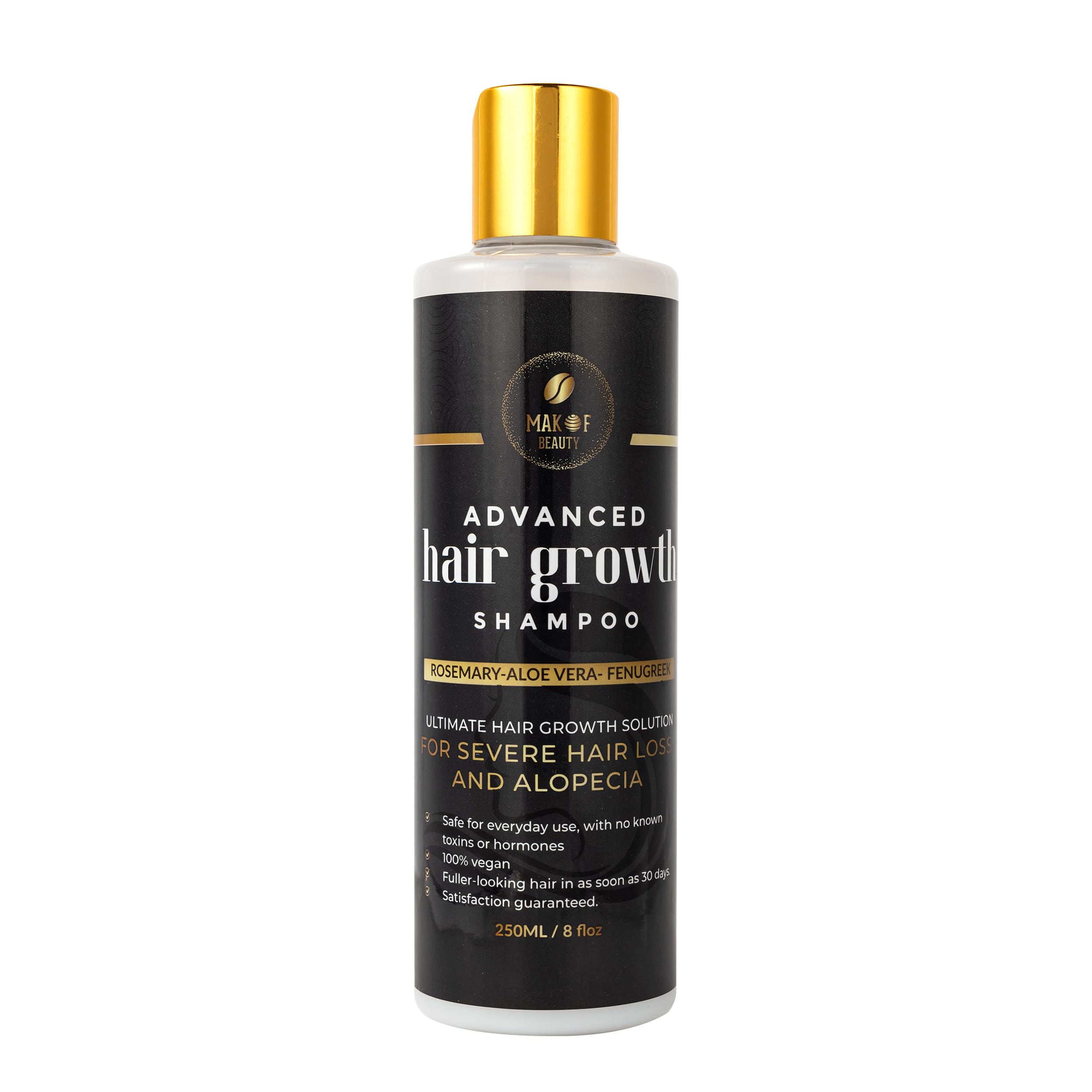 MAKOF BEAUTY Rosemary Hair Growth Shampoo & Conditioner Set | Strengthens, Thickens & Nourishes