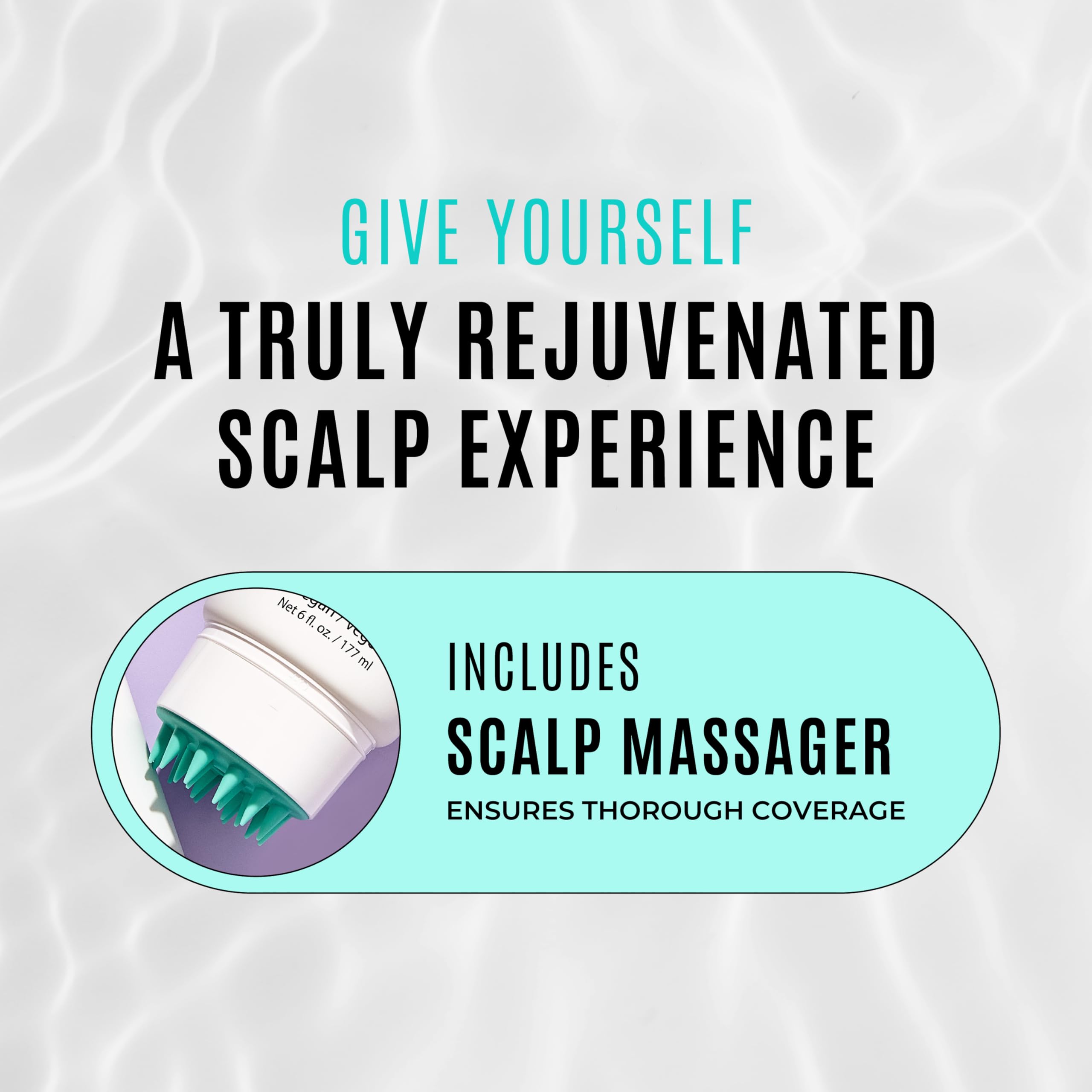 Malibu C Head Lab Scalp Scrub – Gentle Exfoliant with Activated Charcoal & Jojoba Esters (6 oz)