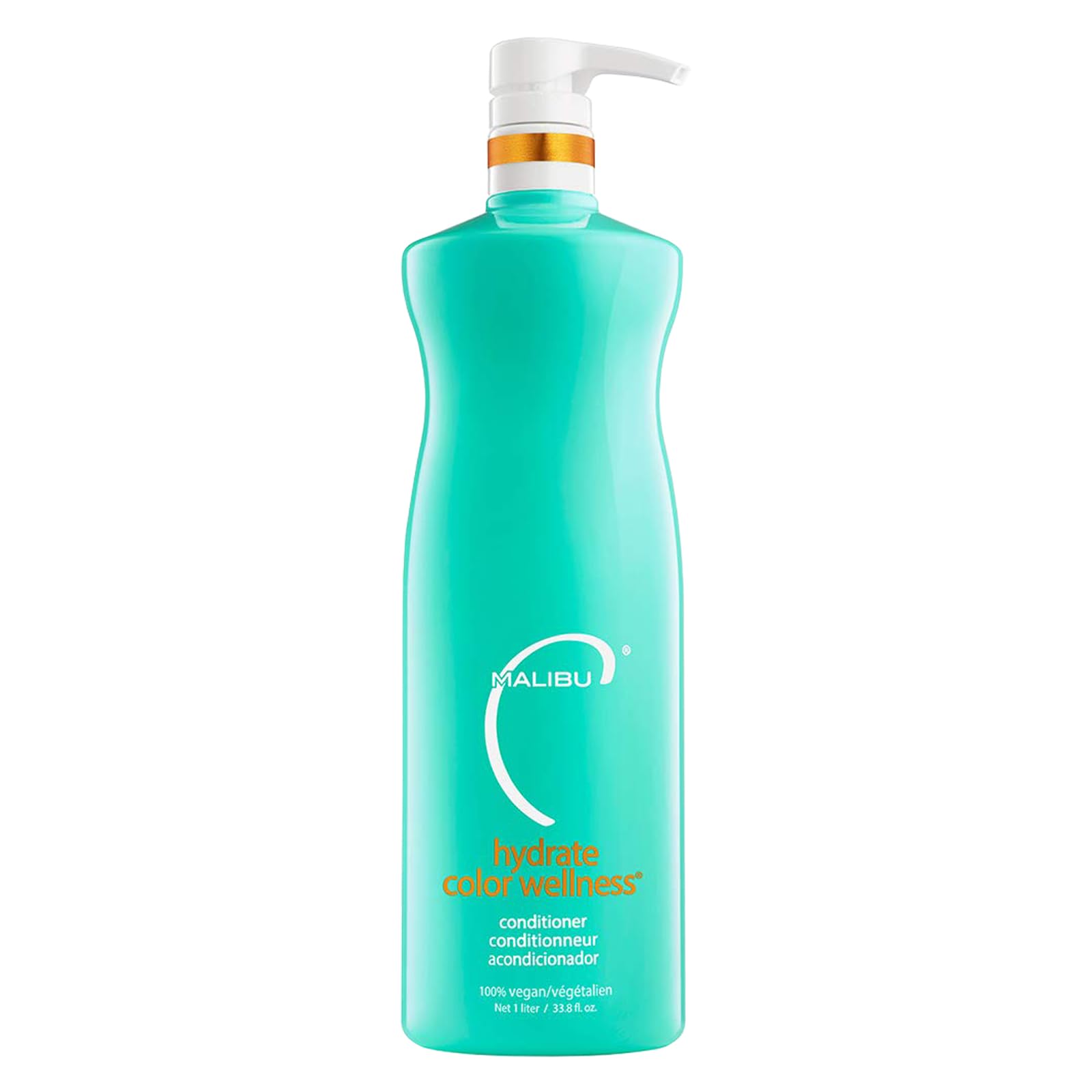 Malibu C Hydrate Color Wellness Conditioner (33.8 oz) – Color Safe, Moisturizing Conditioner for Vibrant Hair