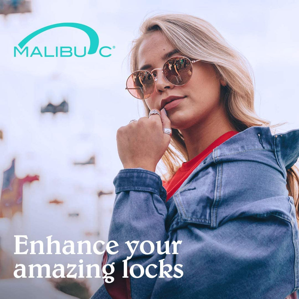 Malibu C Miracle Repair Blonde Enhancer (12 Packets) – Deep Conditioning for Damaged Blonde Hair