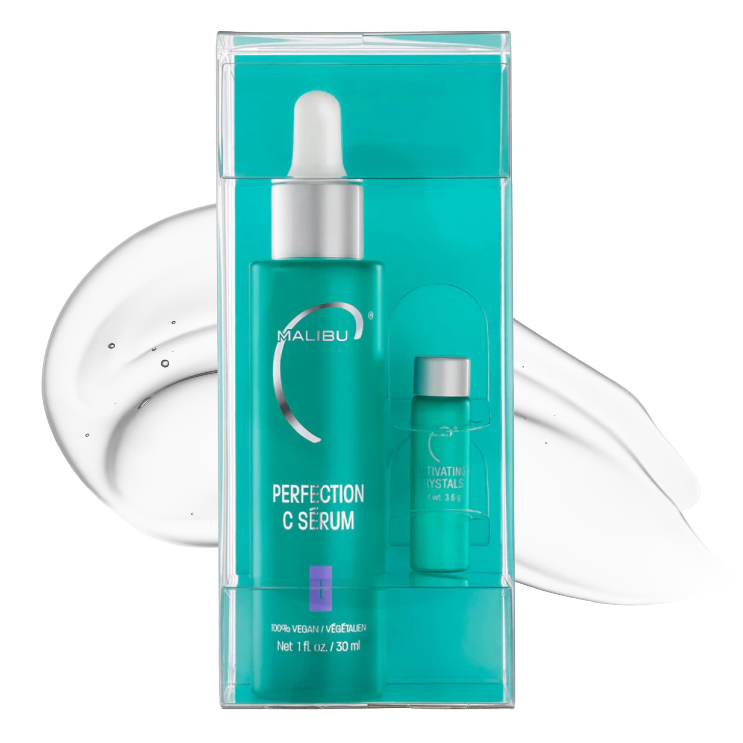 Malibu C Perfection C Face Serum – Vitamin C for Aging Skin | Fragrance-Free, 1 fl oz
