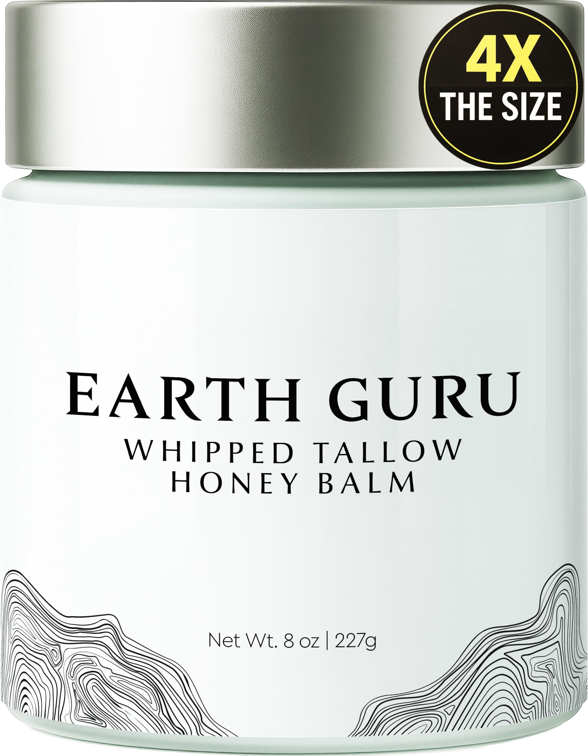 MalloMe Earth Guru XL 8oz Whipped Beef Tallow Balm – Skin Moisturizer
