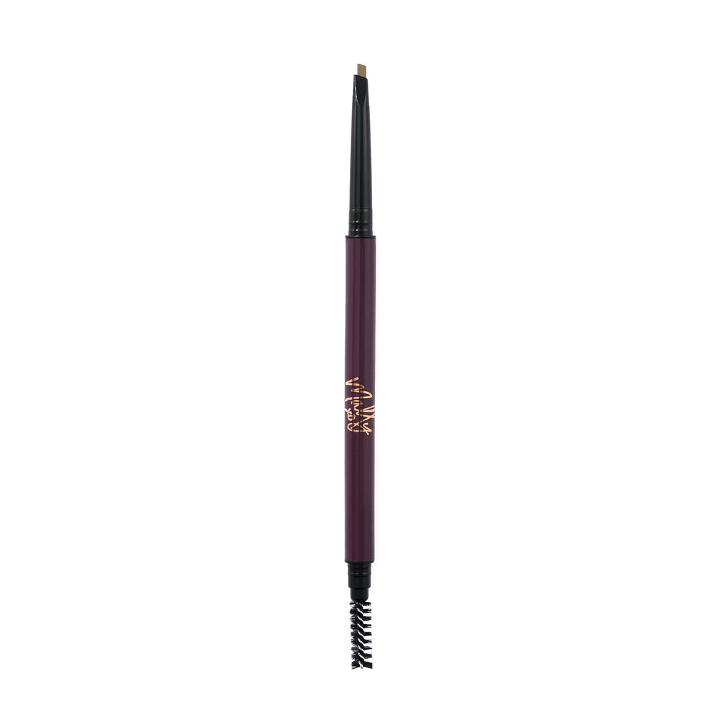 Mally Beauty Full Dreams Precision Brow Pencil – Blonde | Pencil + Brush, Ultra-Thin Tip