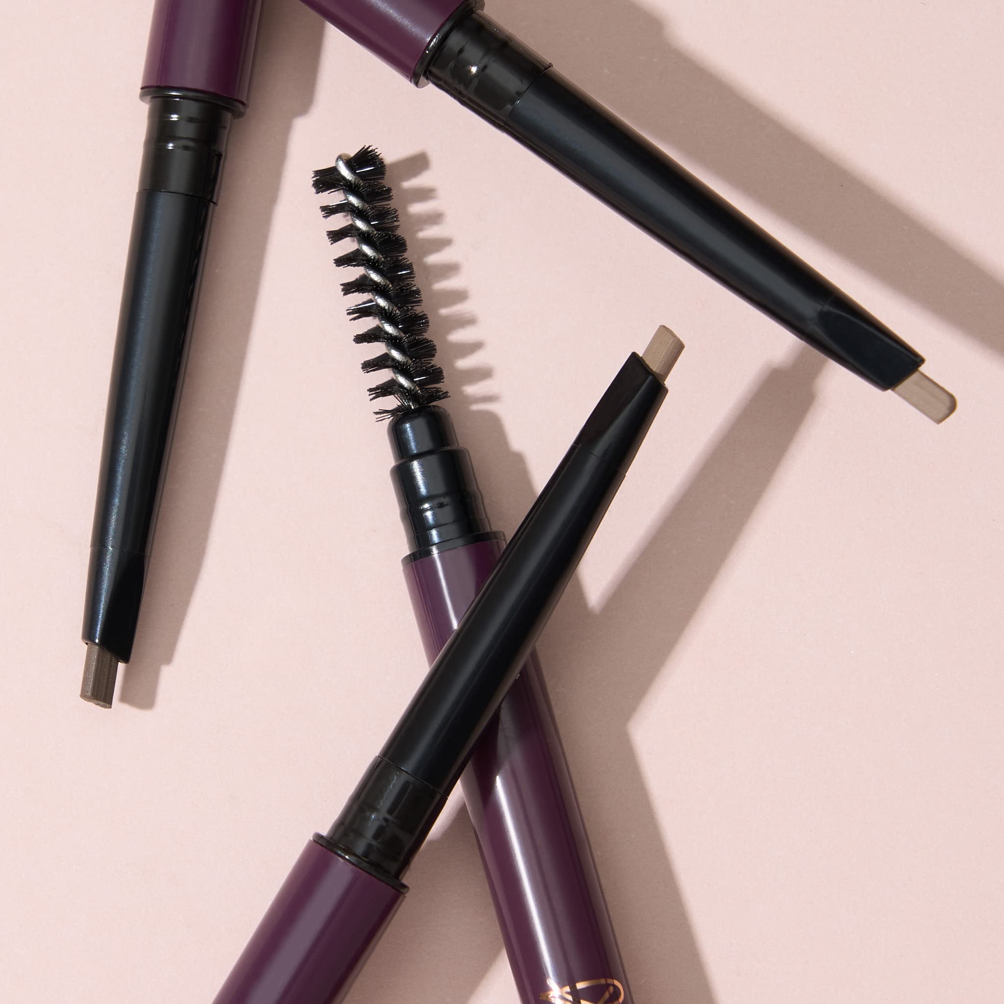 Mally Beauty Full Dreams Precision Brow Pencil – Blonde | Pencil + Brush, Ultra-Thin Tip