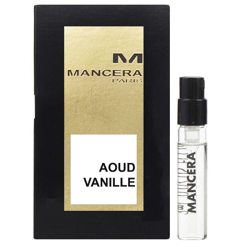 Mancera Aoud Vanille official sample 2ml 0.07 fl. oz. perfume tester