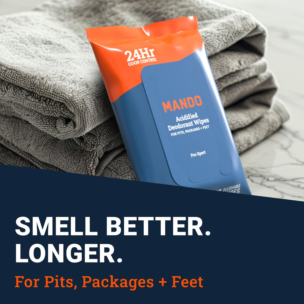 Mando Whole Body 3-Piece System – Aluminum & Baking Soda Free Odor Control (Pro Sport)