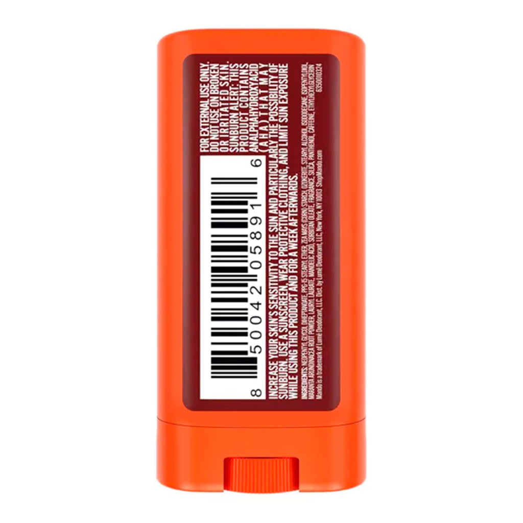 Mando Travel Size Whole Body Deodorant – Aluminum-Free Bourbon Leather & Pro Sport (2 x 0.5oz)
