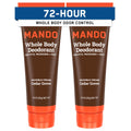 Mando Whole Body Deodorant For Men – Cedar Grove, 72 Hour Odor Control, Aluminum Free, Pack of 2 (3 oz Tubes)