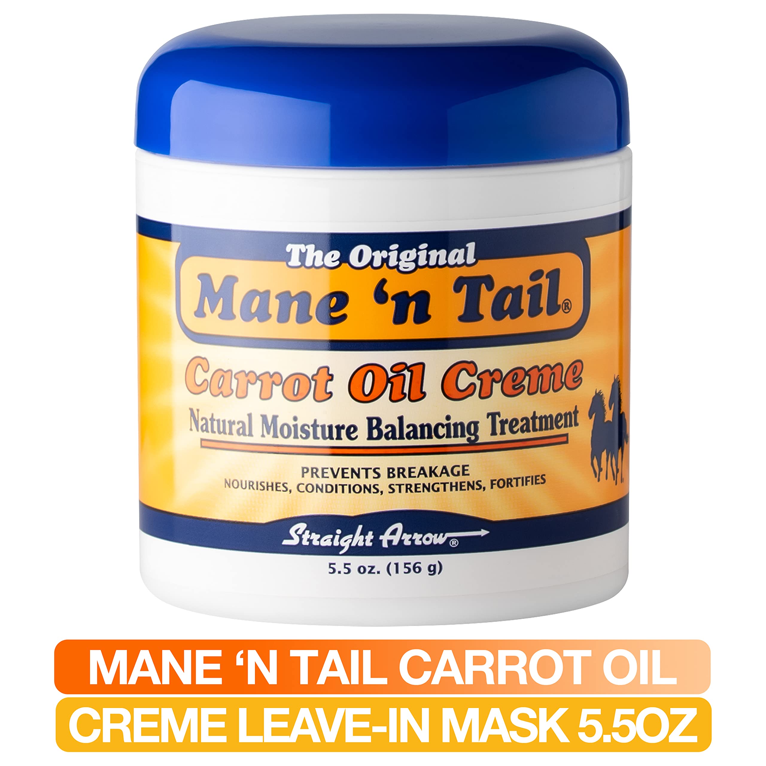 Mane 'n Tail Carrot Oil Creme — Leave-In Moisture for Stronger Hair