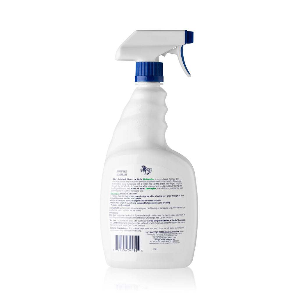 Mane 'n Tail Detangler 32oz Sprayer — Eliminate Tangles & Knots